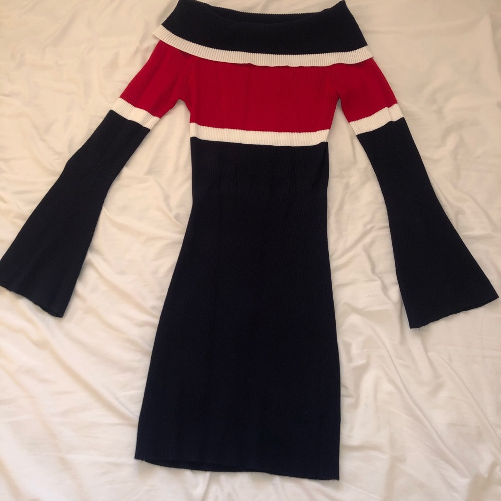 Pacsun off the shoulder sweater dress